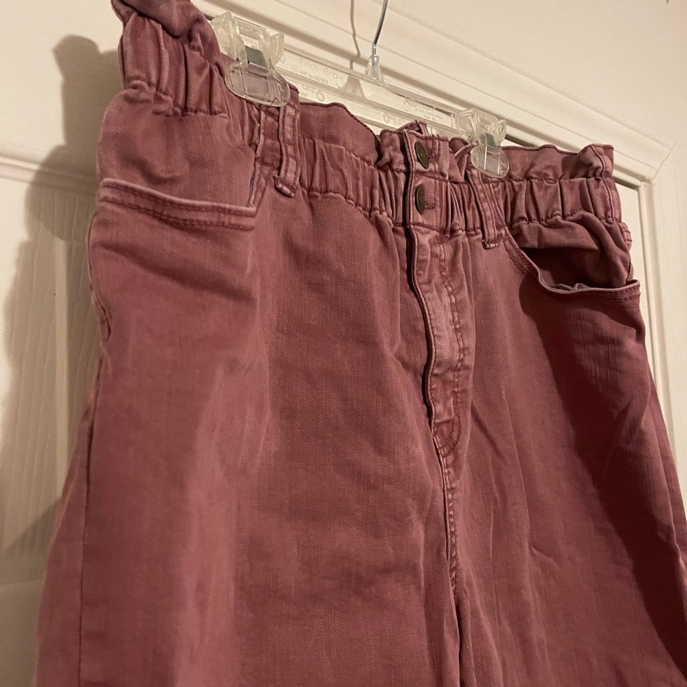 Purple Balloon Straight Jeans